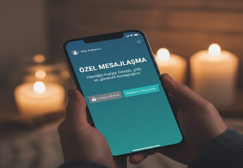 Gabile sohbet özel mesajlaşma ekranı