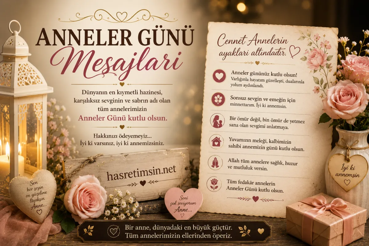 Anneler Günü Mesajları