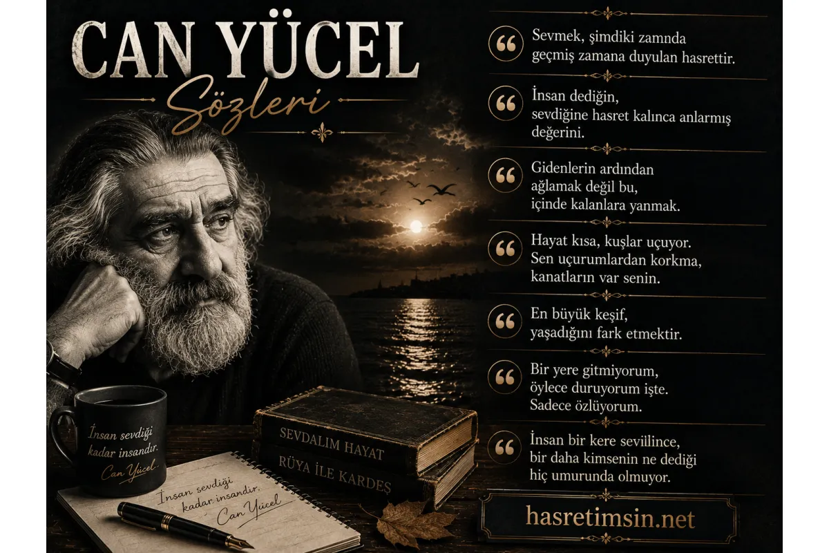 Can Yücel Sözleri