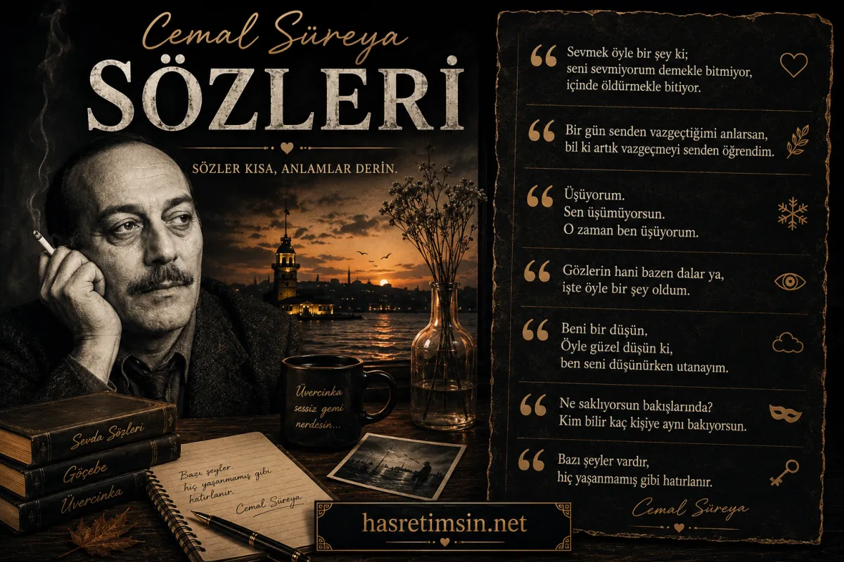 Cemal Süreya Sözleri