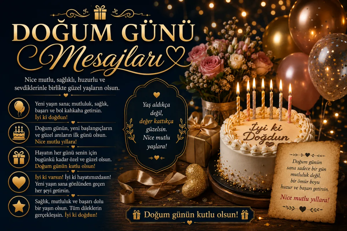 Doğum Günü Mesajları