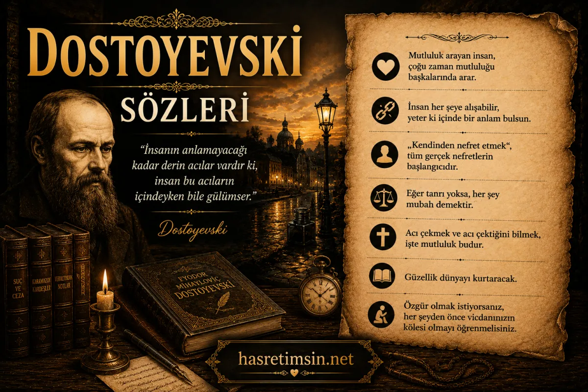 Dostoyevski Sözleri