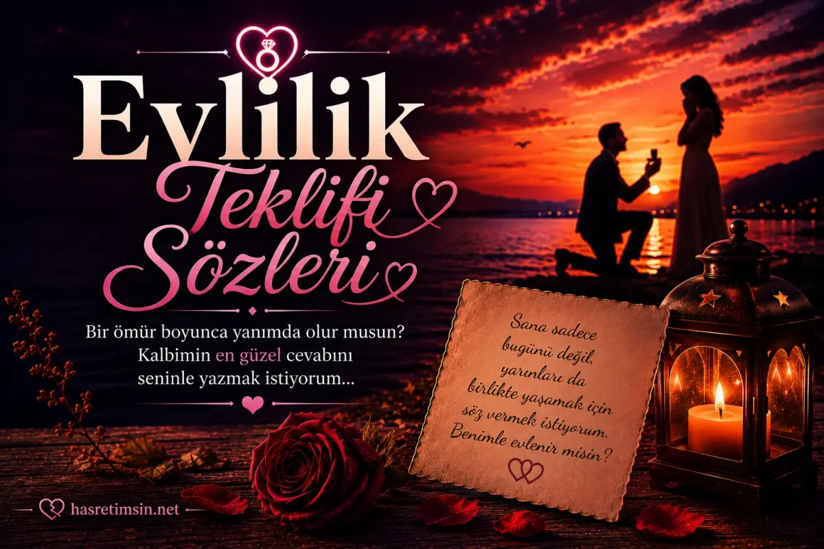 Evlilik Teklifi Sözleri