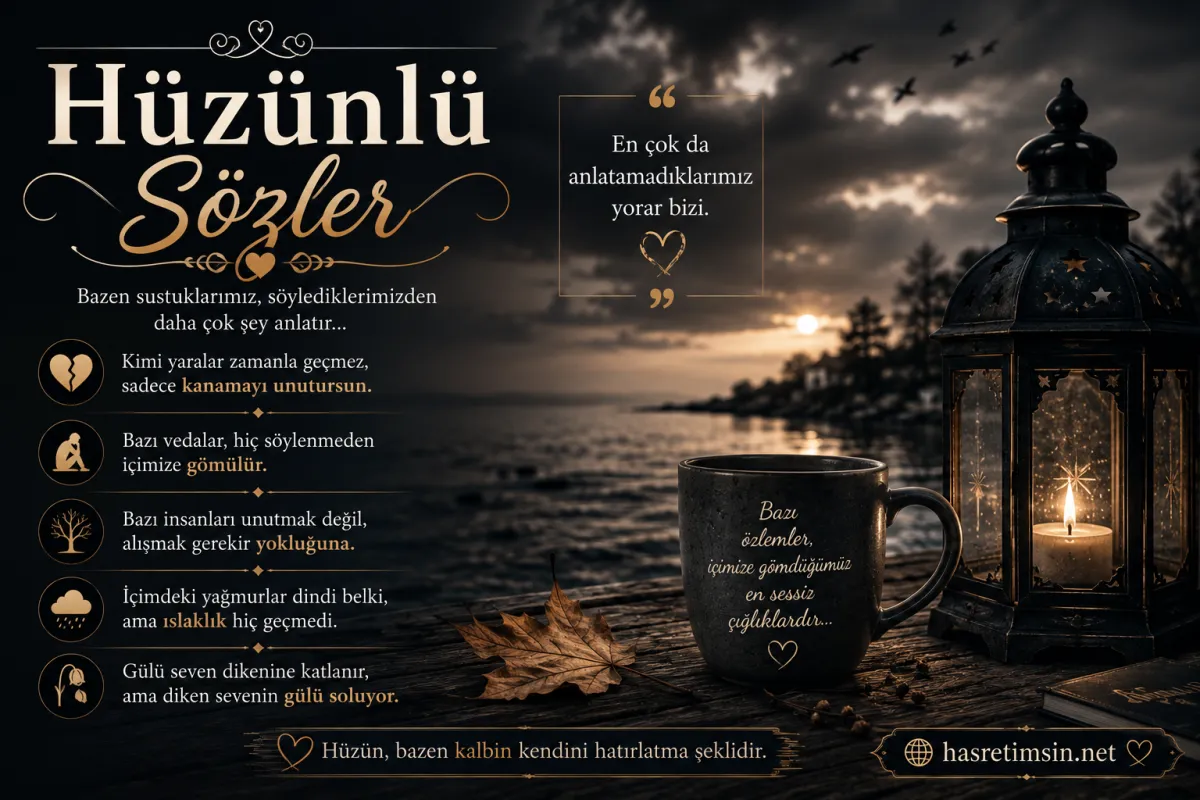 Hüzünlü Sözler
