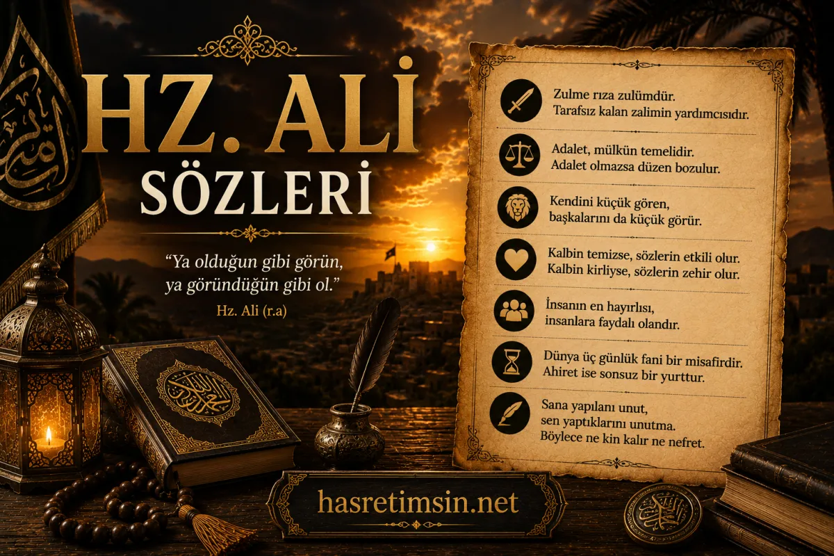 Hz. Ali Sözleri