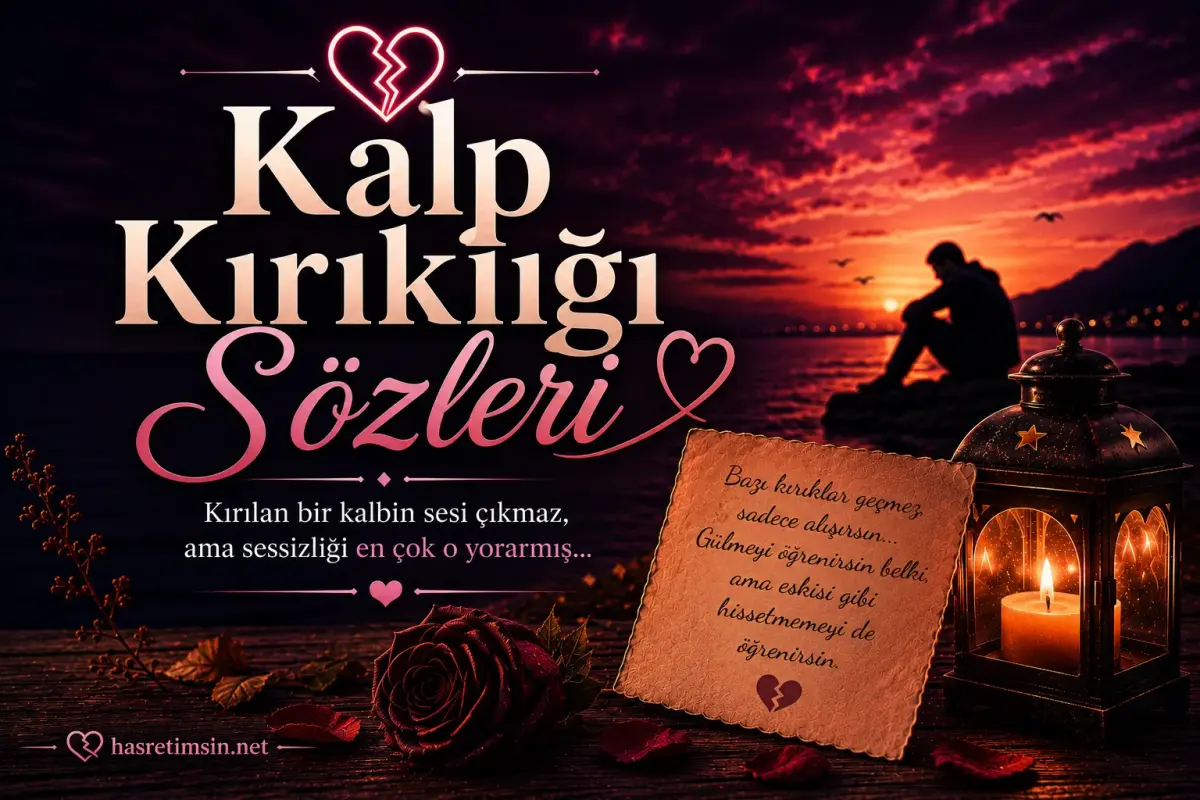 Kalp Kırıklığı Sözleri