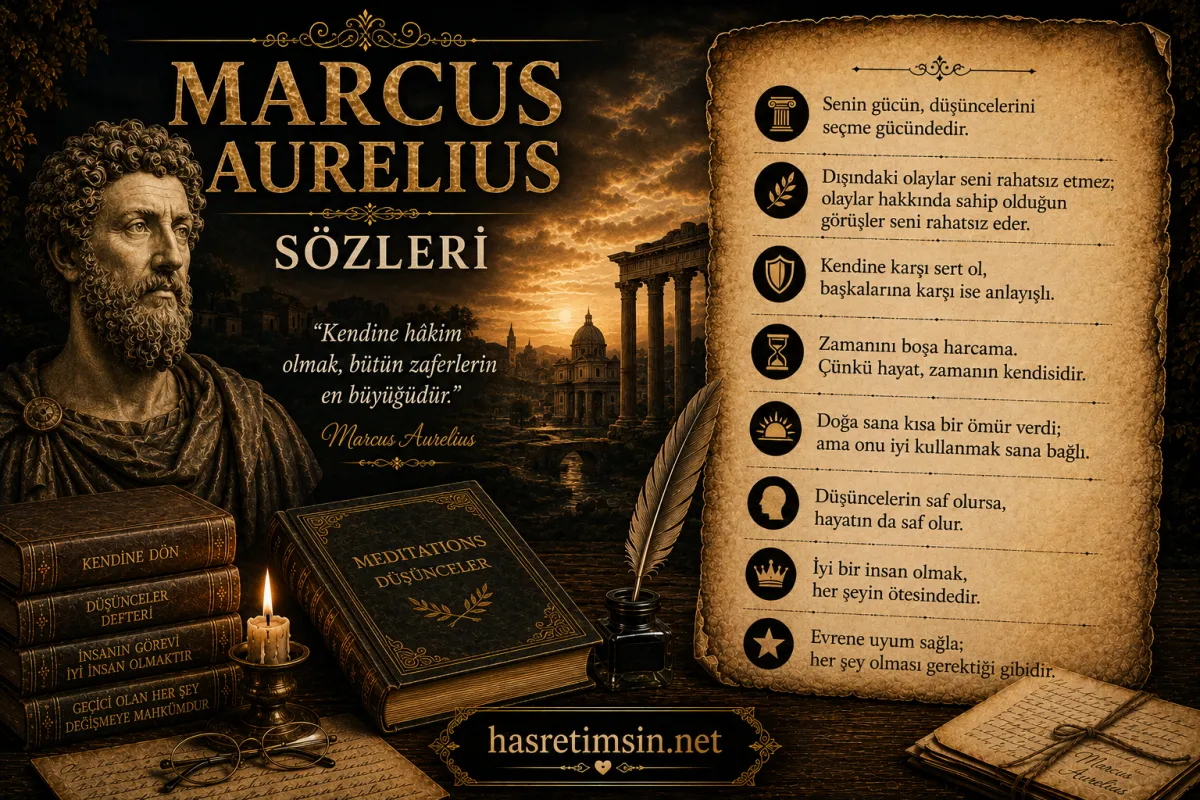 Marcus Aurelius Sözleri