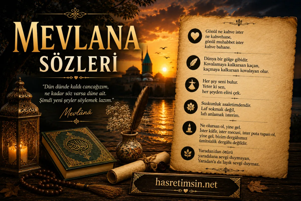 Mevlana Sözleri