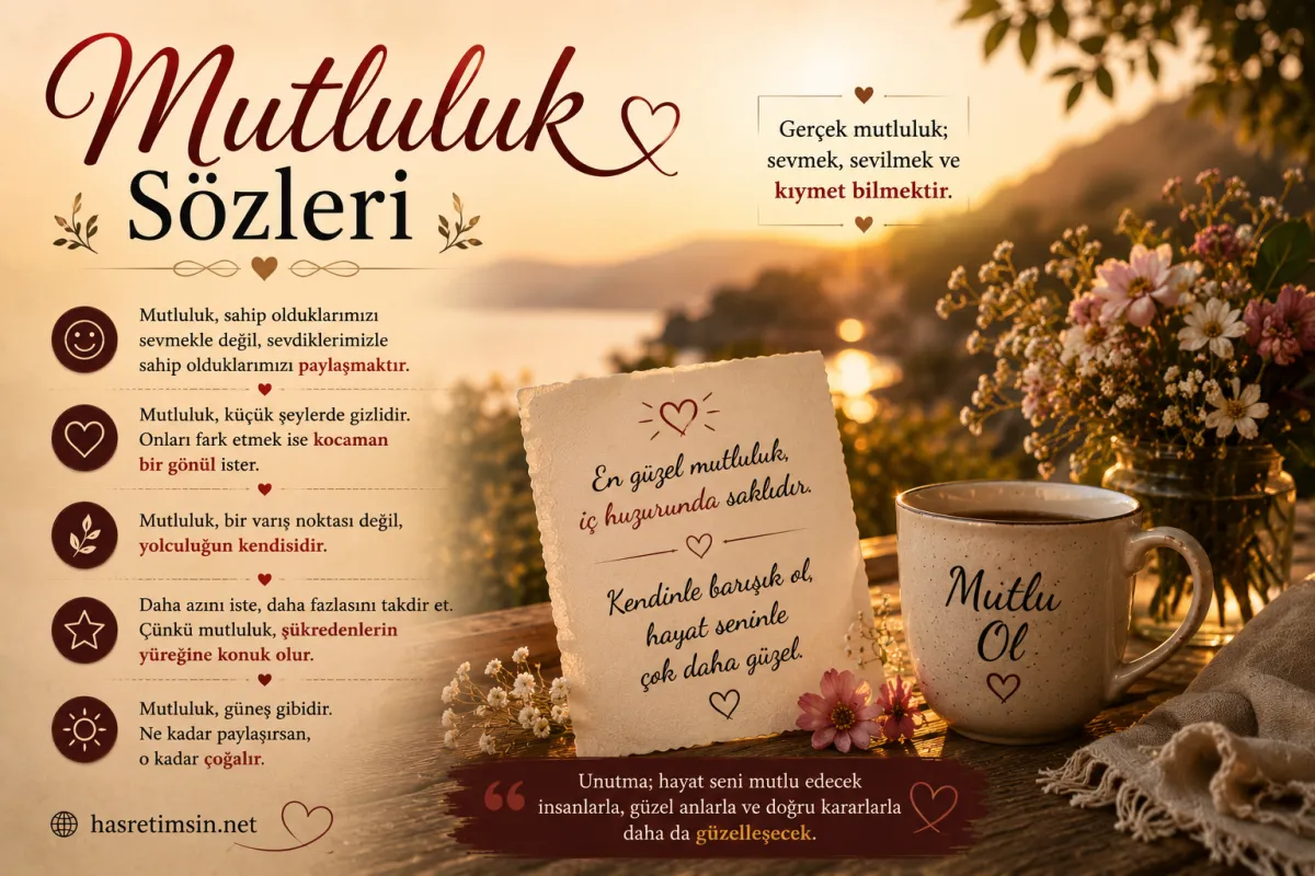 Mutluluk Sözleri
