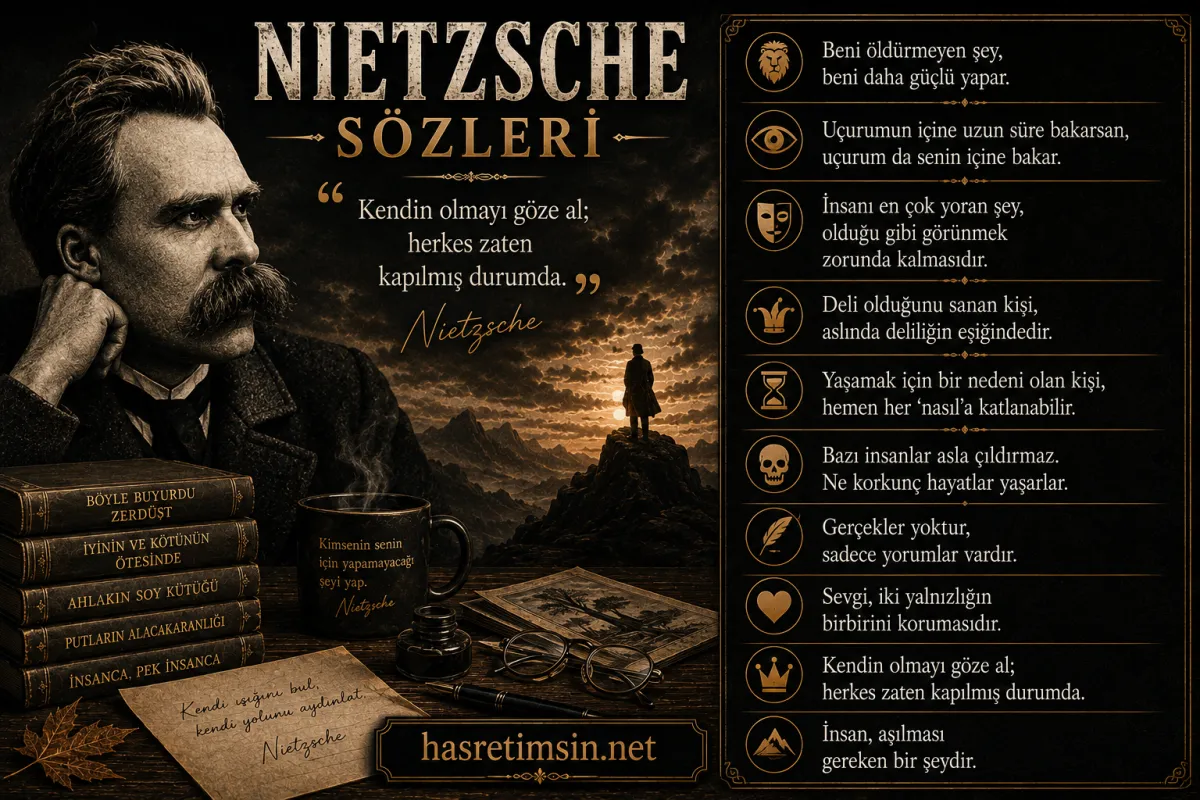 Nietzsche Sözleri