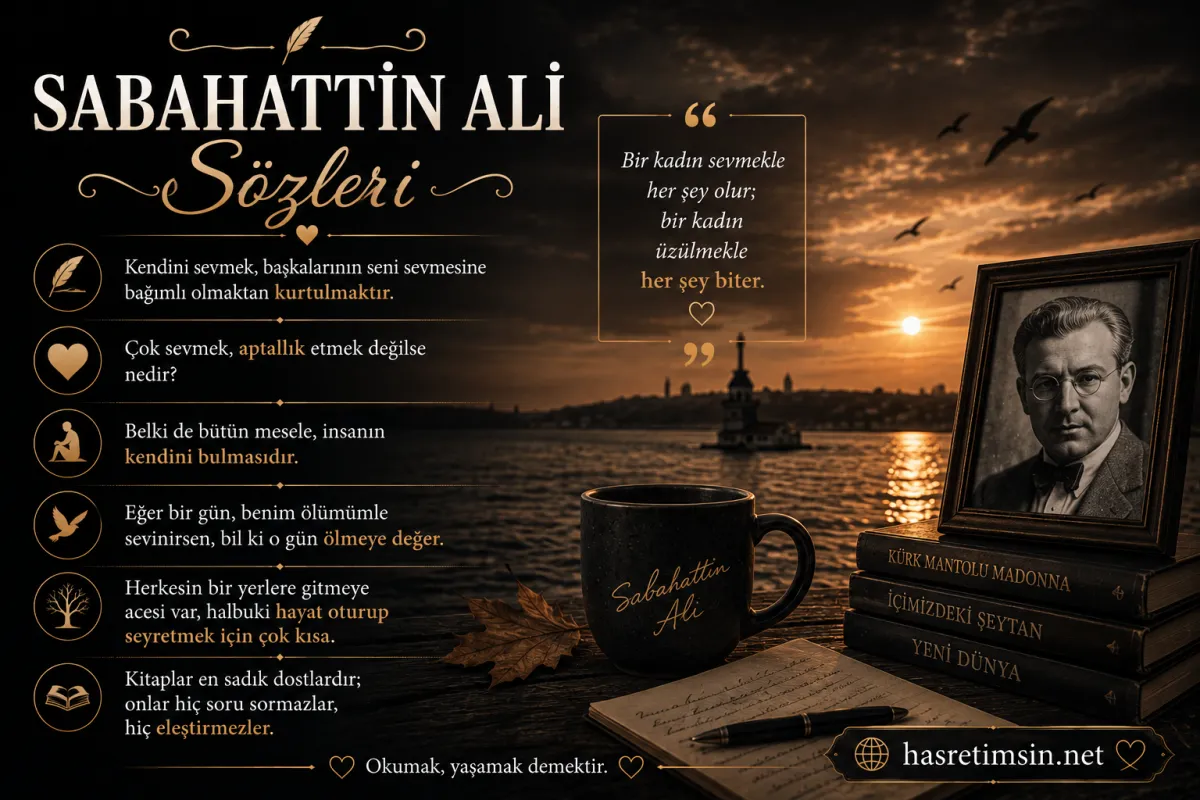 Sabahattin Ali Sözleri