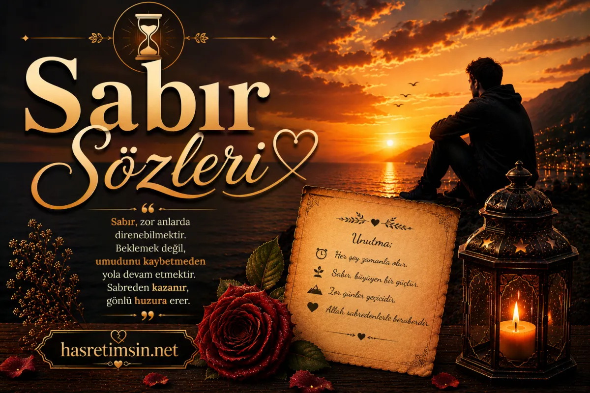 Sabır Sözleri