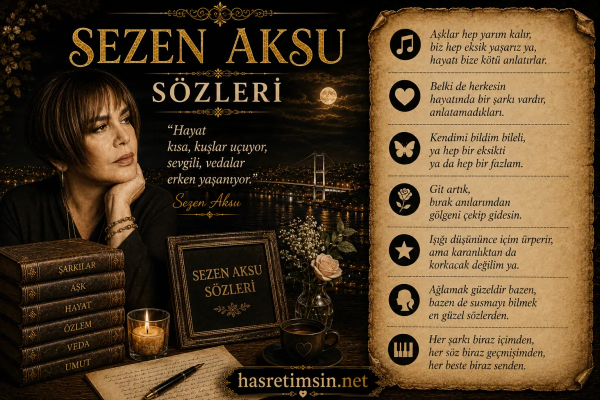 Sezen Aksu Sözleri