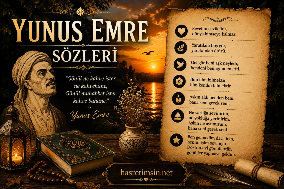 Yunus Emre Sözleri