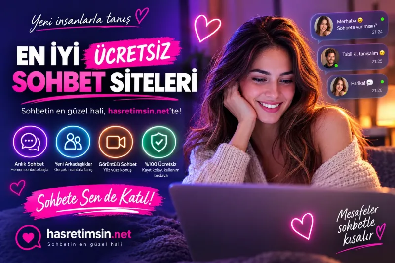 En İyi Ücretsiz Sohbet Siteleri – Türkiye'nin En Kaliteli Bedava Sohbet Platformları - Hasretimsin