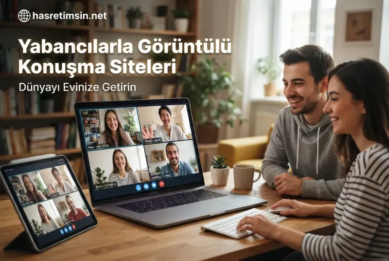 Yabancılarla Görüntülü Konuşma Siteleri – Anında Tanış, Yüz Yüze Sohbet Et - Hasretimsin