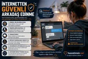 İnternetten Güvenli Arkadaş Edinme – Dijital Dünyada Dostluk Kurmanın Püf Noktaları
