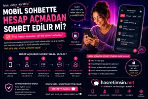 Mobil Sohbette Hesap Acmadan Sohbet Edilir mi? – Anonim Sohbet Rehberi