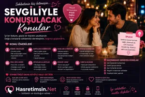 Sevgiliyle Konuşulacak Konular – İlişkilerde Sohbeti Canlı Tutmanın Yolları