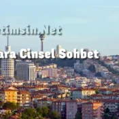 Ankara Cinsel Sohbet