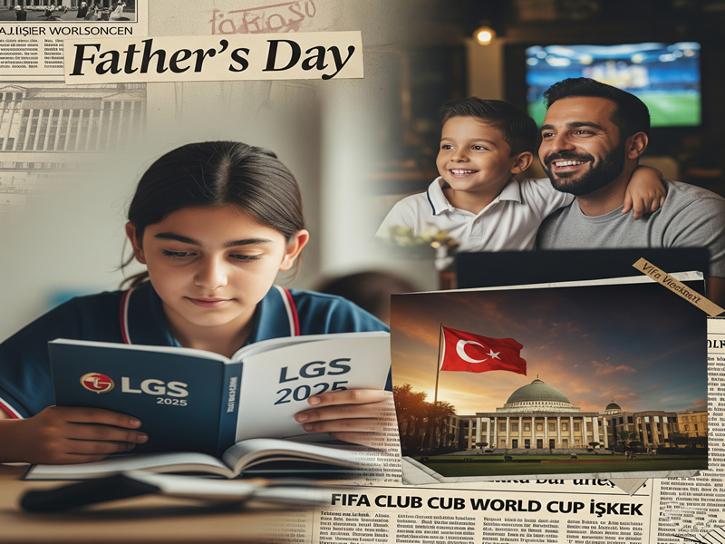 2025 Gündemi LGS, Babalar Günü, FIFA Kulüpler Kupası ve Türkiye’de Son Gelişmeler