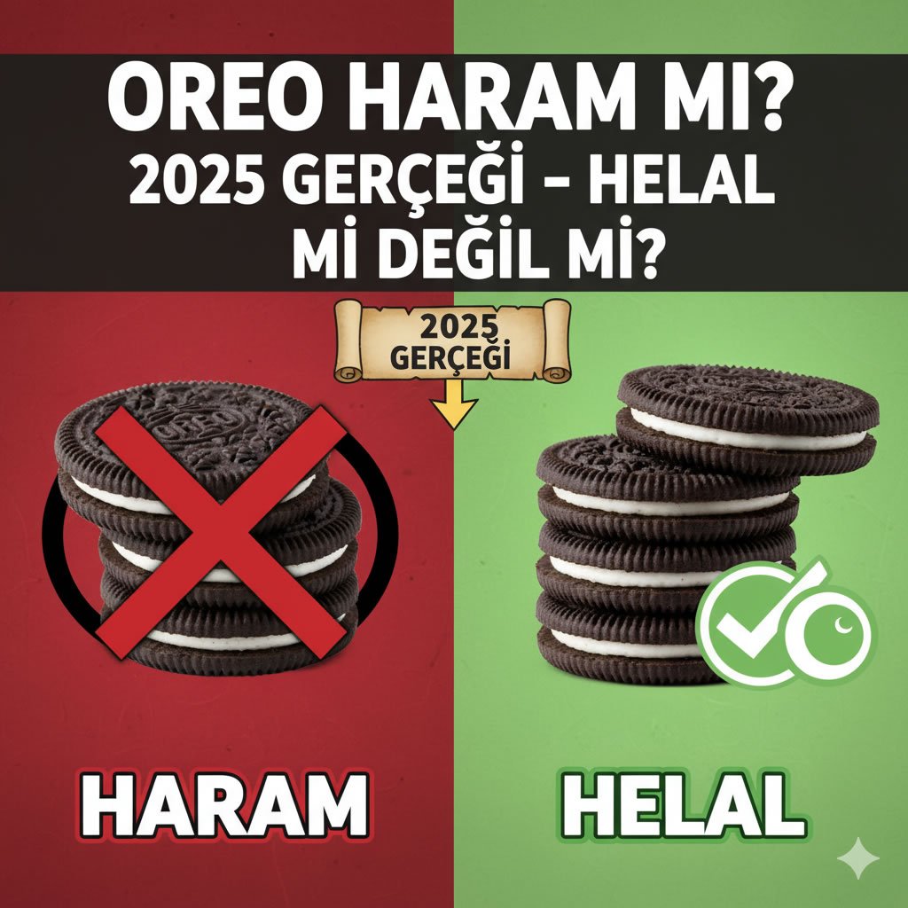Oreo Haram Mı 2025 Gerçeği - Helal Mi Değil Mi
