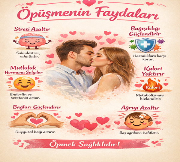 Öpüşmenin Faydaları