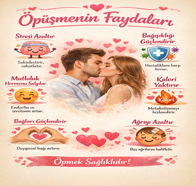Öpüşmenin Faydaları