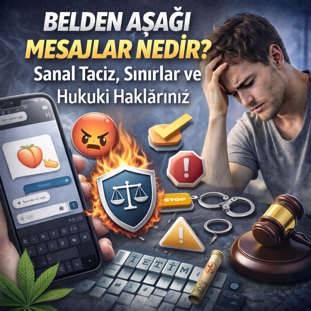 Belden Aşağı Mesajlar Nedir? Sanal Taciz, Sınırlar ve Hukuki Haklarınız