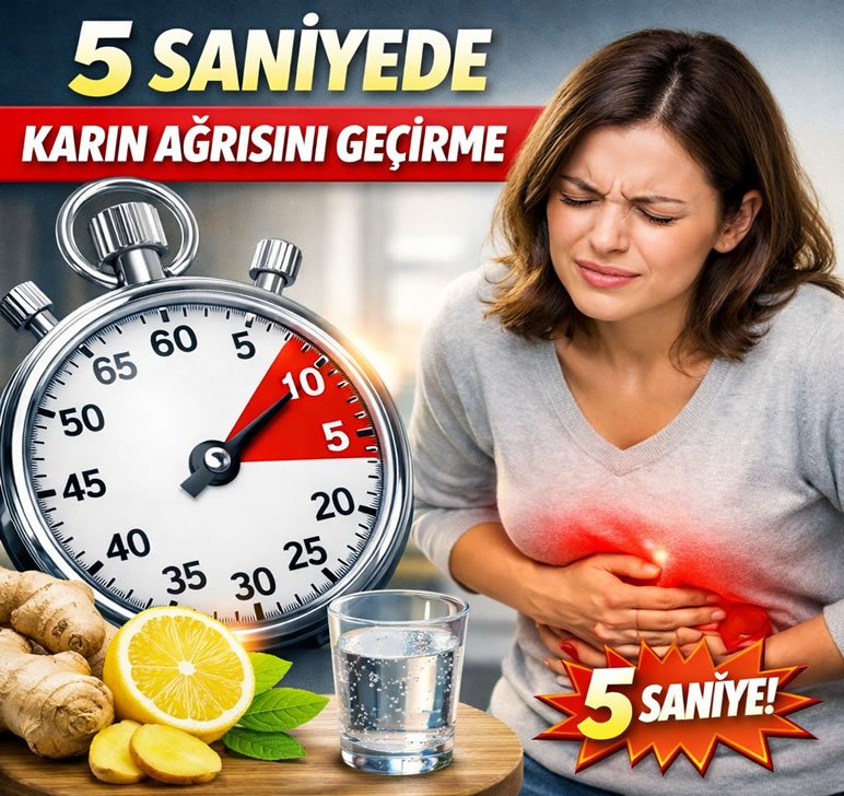 karın ağrısına anında çözüm 5 saniyede etki eden 7 bilimsel yöntem
